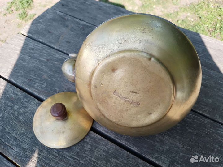 Чайник 3л латунь