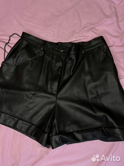 Кожаные шорты befree