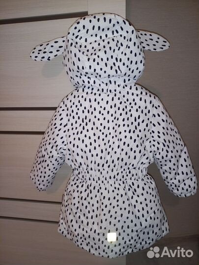 Зимняя куртка для девочки 98-104 см