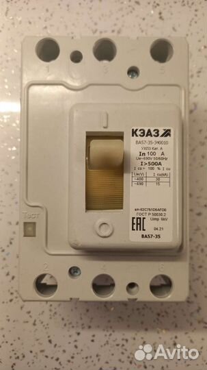 Автоматический выключатель кэаз