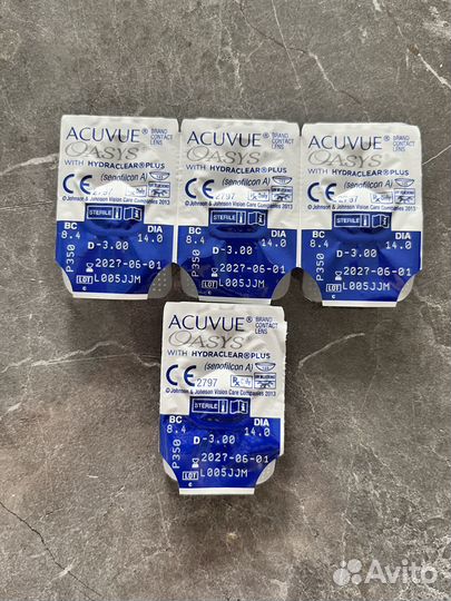 Линзы контактные acuvue oasys двухнедельные