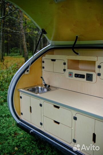 Прицеп-дача PetSun Capsula, 2023