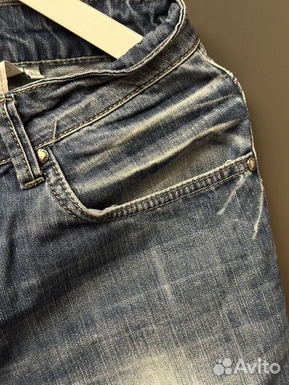 Джинсы armani италия мужские прямого кроя