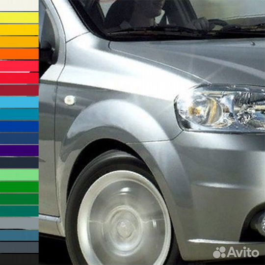 Крыло переднее правое в цвет Chevrolet Aveo T250