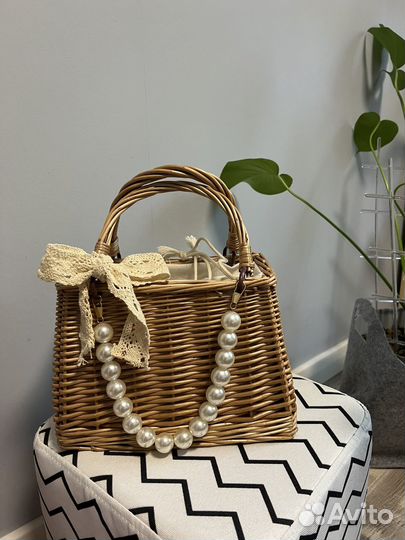 Сумка плетеная