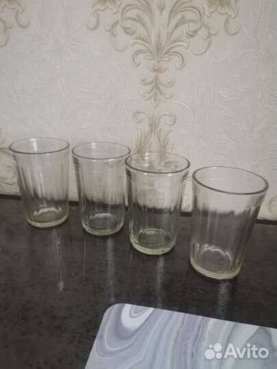 Стаканы граненые СССР