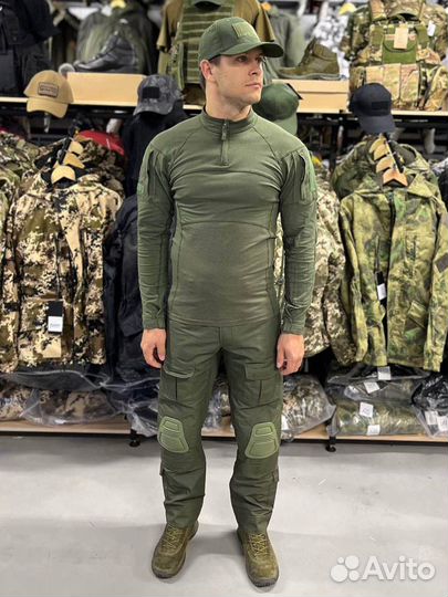 Тактический боевой костюм рип стоп олива