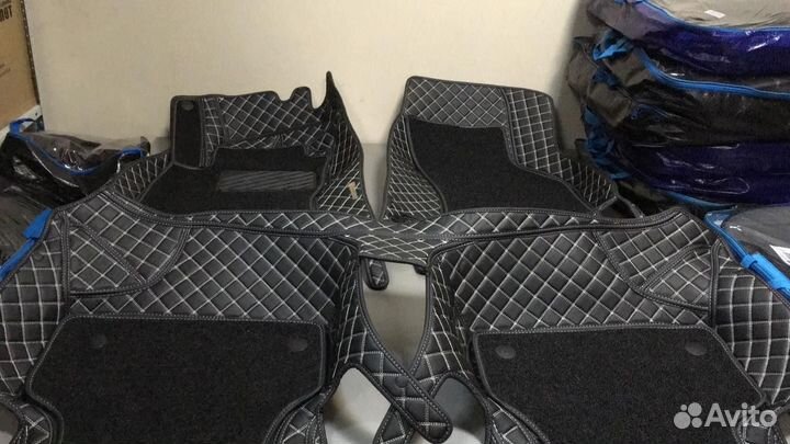 3D Коврики Toyota Prado 150 из Экокожи