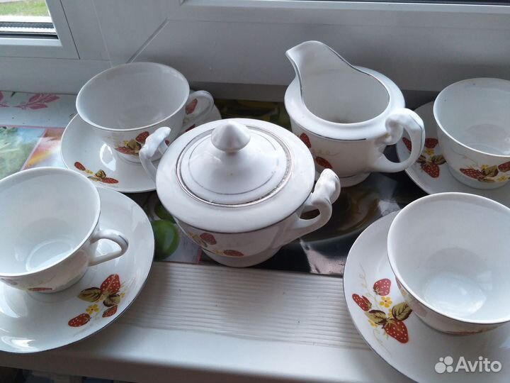 Набор столовой посуды фарфор