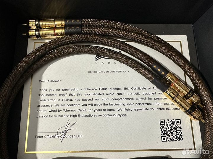 Кабель Tchernov Reference MkII RCA 1,65 m