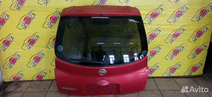 Дверь задняя nissan march micra AK12 BK12 BNK12 K1