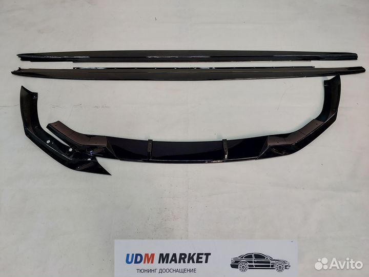 Bmw g30 губа+лезвия рестайлинг