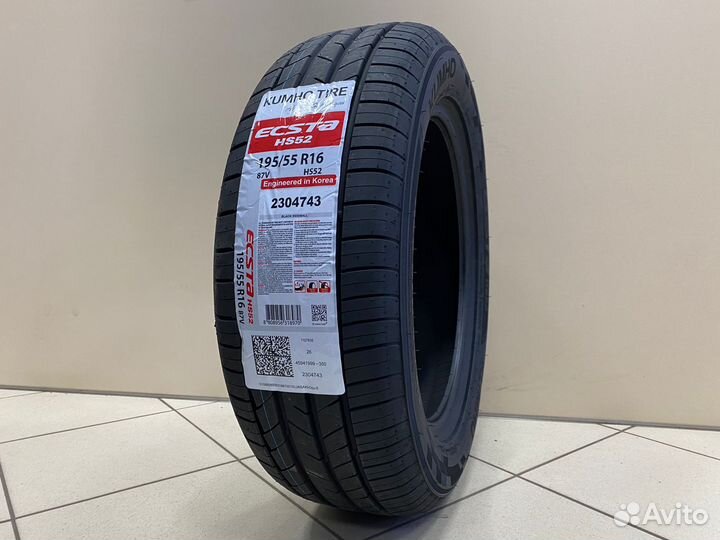 Kumho Ecsta HS52 195/55 R16 87V
