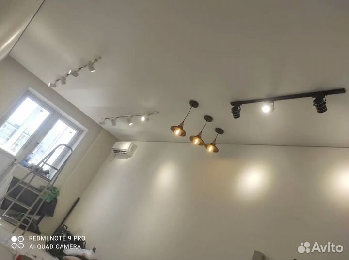 Натяжные потолки. Слив воды. Ремонт