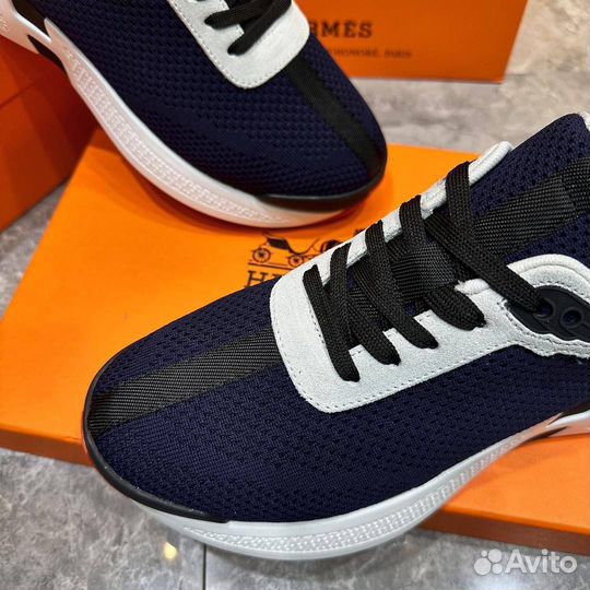 Мужские кроссовки Hermes для стильных и успешных