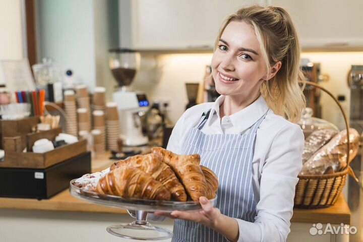 Продавец кассир в пекарню