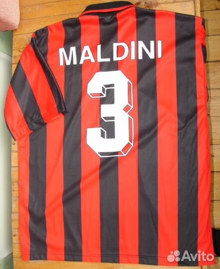 Футболка Milan, Paolo Maldini, 3