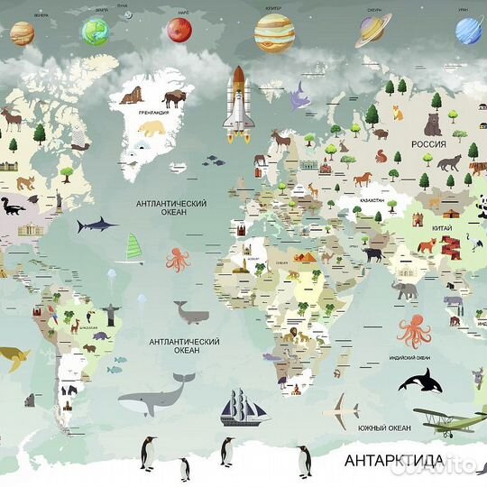 Авторские фотообои 