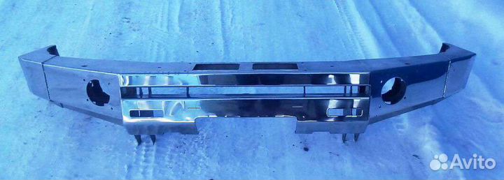 Передний силовой бампер без кенгурина 