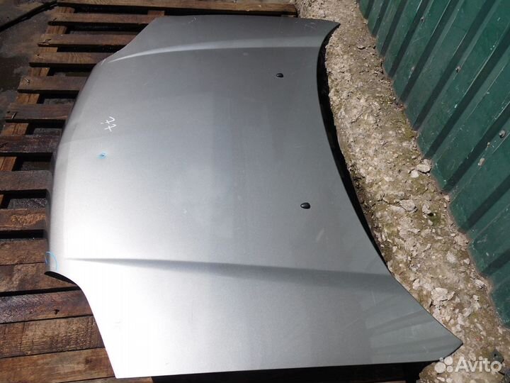 Капот с дефектом Ниссан X trail T30 серый