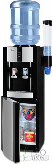 Кулер Ecotronic H1-LCE Black со шкафчиком