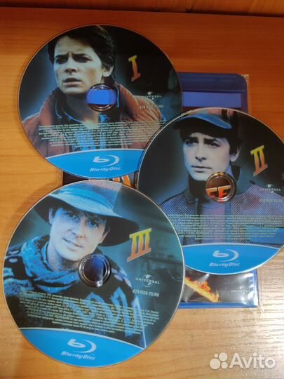 Назад в будущее на Blu-ray