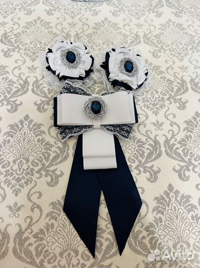 Банты на 1 сентября, галстук