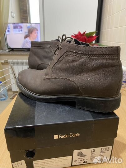 Полуботинки мужские 43 размер
