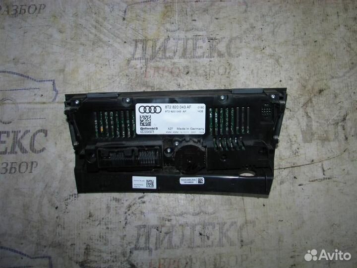 Блок управления климатической установкой Audi A4