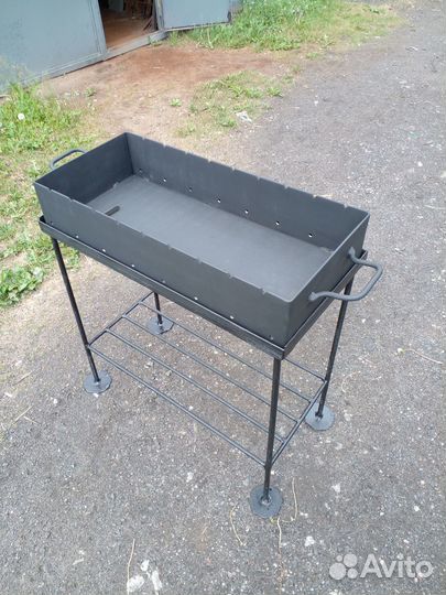 Мангал сьемный на каркасе 6мм