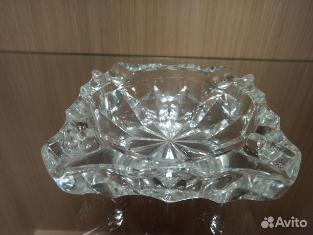 Хрустальная пепельница
