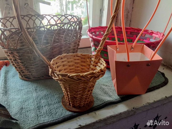 Плетеные корзинки