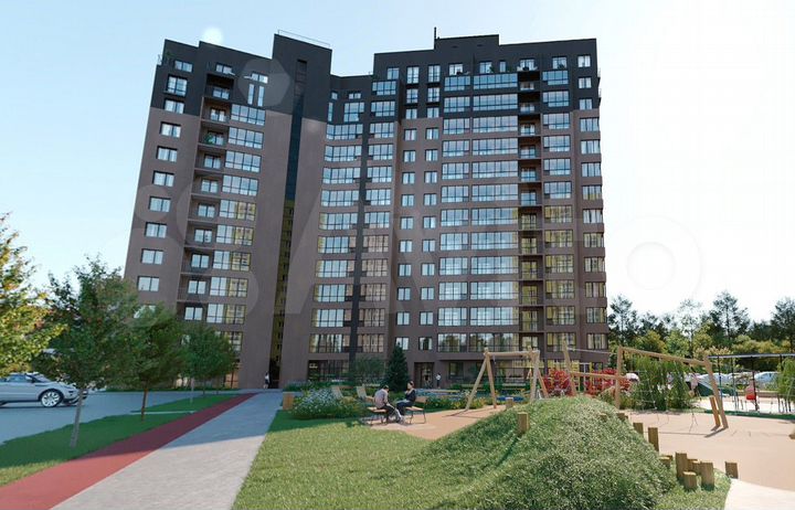 Квартира-студия, 34,6 м², 2/15 эт.