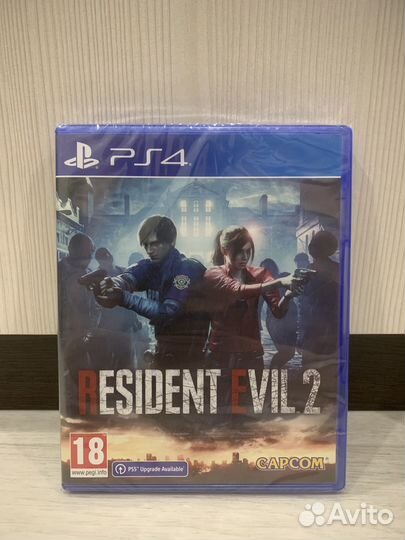 Resident Evil 2 PS4-PS5, новый в пленке