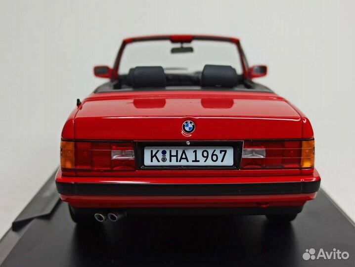 Bmw 318i E30 Cabrio 1991 Norev 1:18