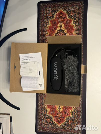 Микрофон пушка boya bm3031