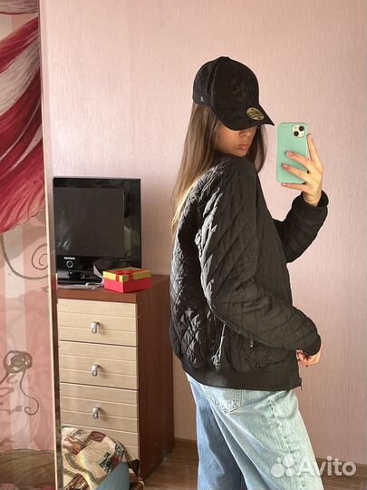 Бомбер стеганый