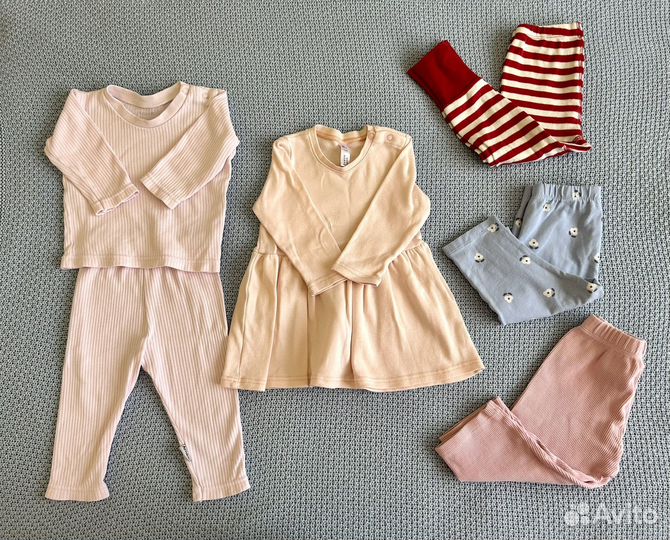 Одежда для девочки 74 80 пакетом
