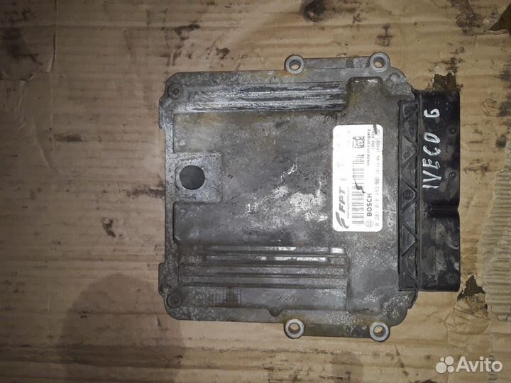 Блок управления двигателем эбу Ивеко Дейли