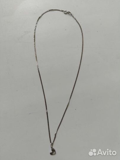 Колье серебро 925