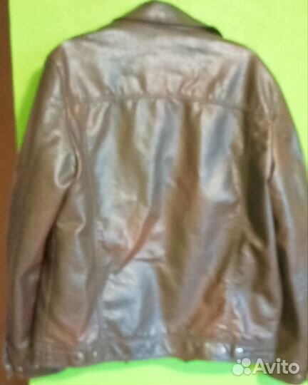 Кожаная куртка мужская