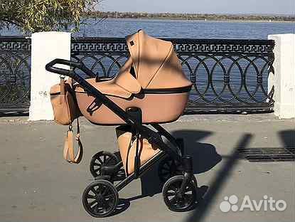 Коляска anex e/type 3 в 1 с базой isofix
