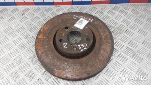 Диск тормозной передний lexus GS 3 (HAD02N601)