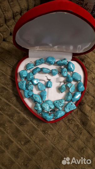 Колье, браслет и серьги