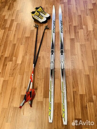 Беговые лыжи Fisher (комплект без батинок)