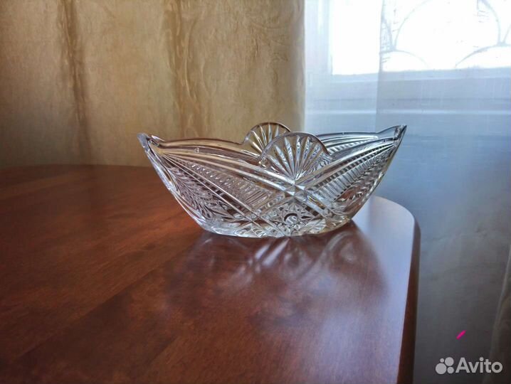 Ваза хрусталь новая