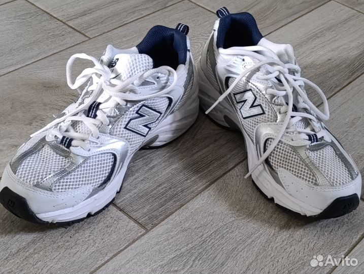 Кроссовки New balance 530 бело/синие