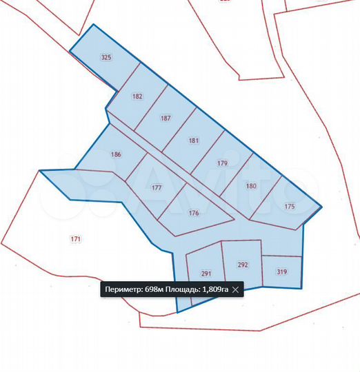 Участок 1,36 га (ИЖС)