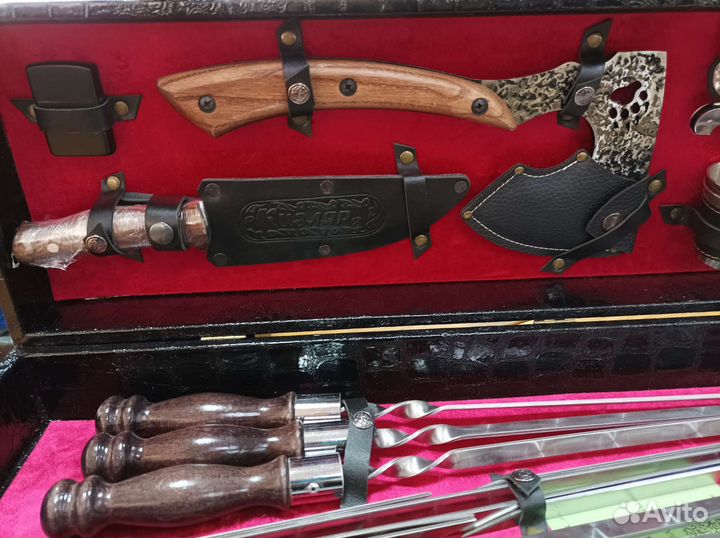 Подарочный шашлычный набор 20