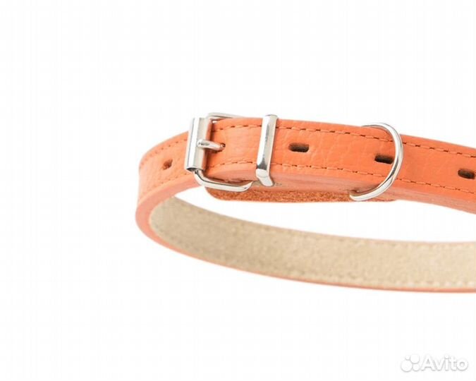 Ошейник Mr.Kranch для собак из кожи, 24-30см